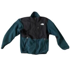 North Face Denali Jacket Mens Large Polartec Green Vintage Full Zip Fleece